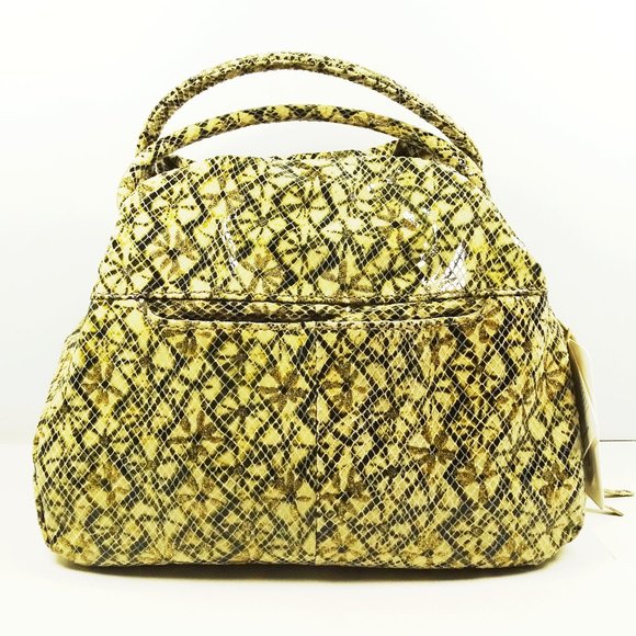 HOBO Twinkle Print Soft Genuine Leather Crossbody/Satchel Handbag - Picture 4 of 11